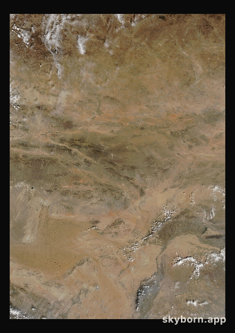 The Earth on 5 October 2006 · Gobi Desert