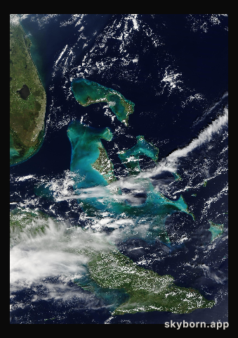 The Earth on 7 October 2006 · Bahamas