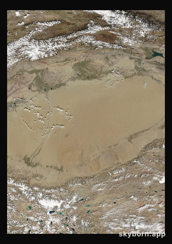 The Earth on 11 October 2006 · Taklamakan Desert