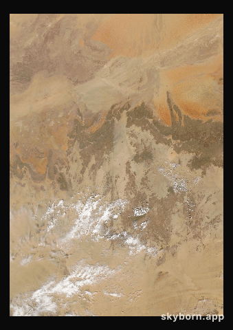The Earth on 13 October 2006 · Sahara, Algeria