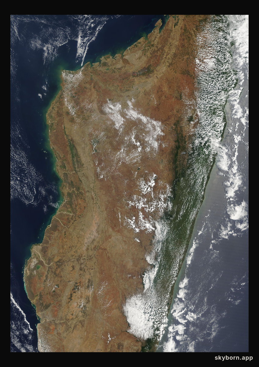 The Earth on 20 October 2006 · Madagascar