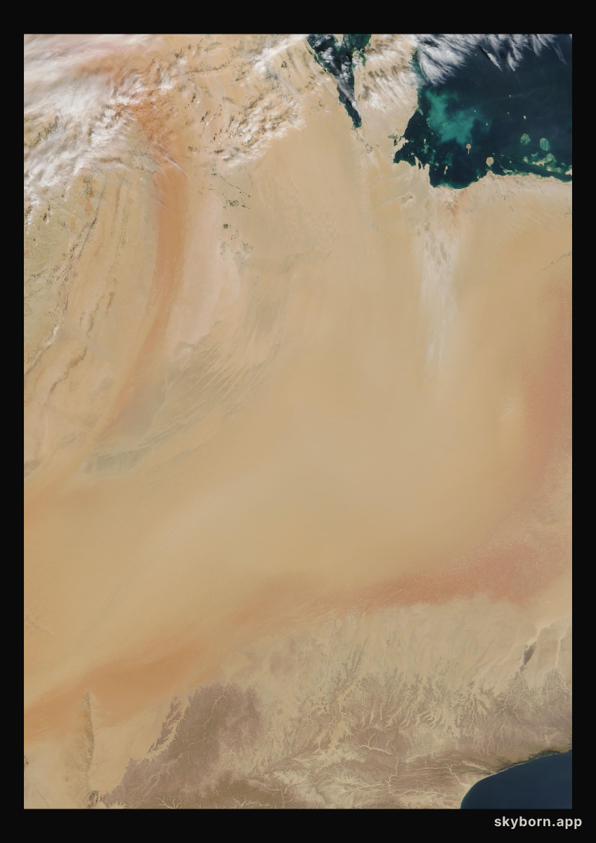 The Earth on 21 October 2006 · Empty Quarter, Arabia
