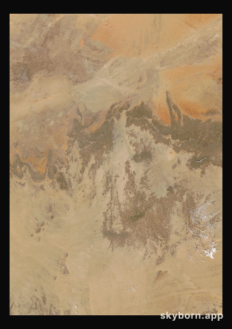 The Earth on 22 October 2006 · Sahara, Algeria