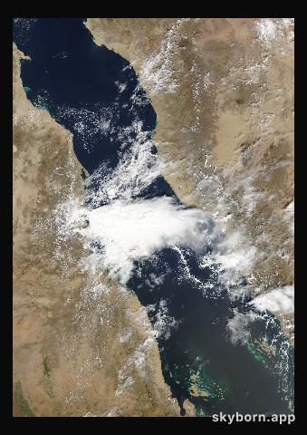 The Earth on 26 October 2006 · Red Sea