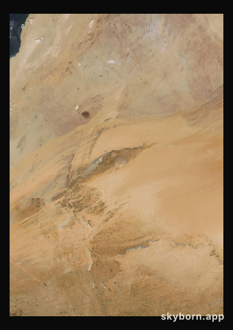 The Earth on 2 November 2006 · Eye of the Sahara, Mauritania