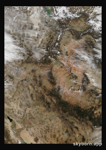 The Earth on 3 November 2006 · Colorado Plateau