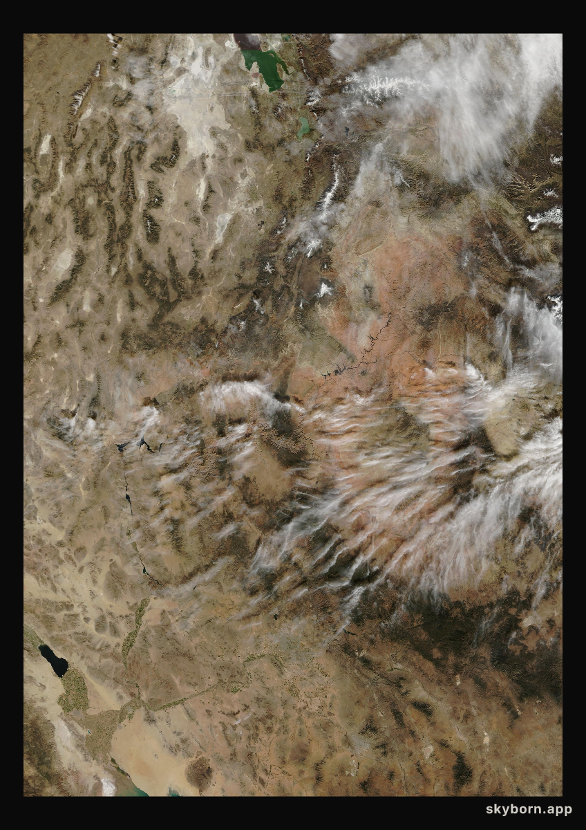 The Earth on 7 November 2006 · Colorado Plateau