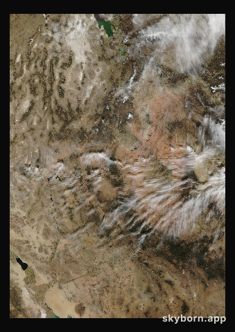 The Earth on 7 November 2006 · Colorado Plateau