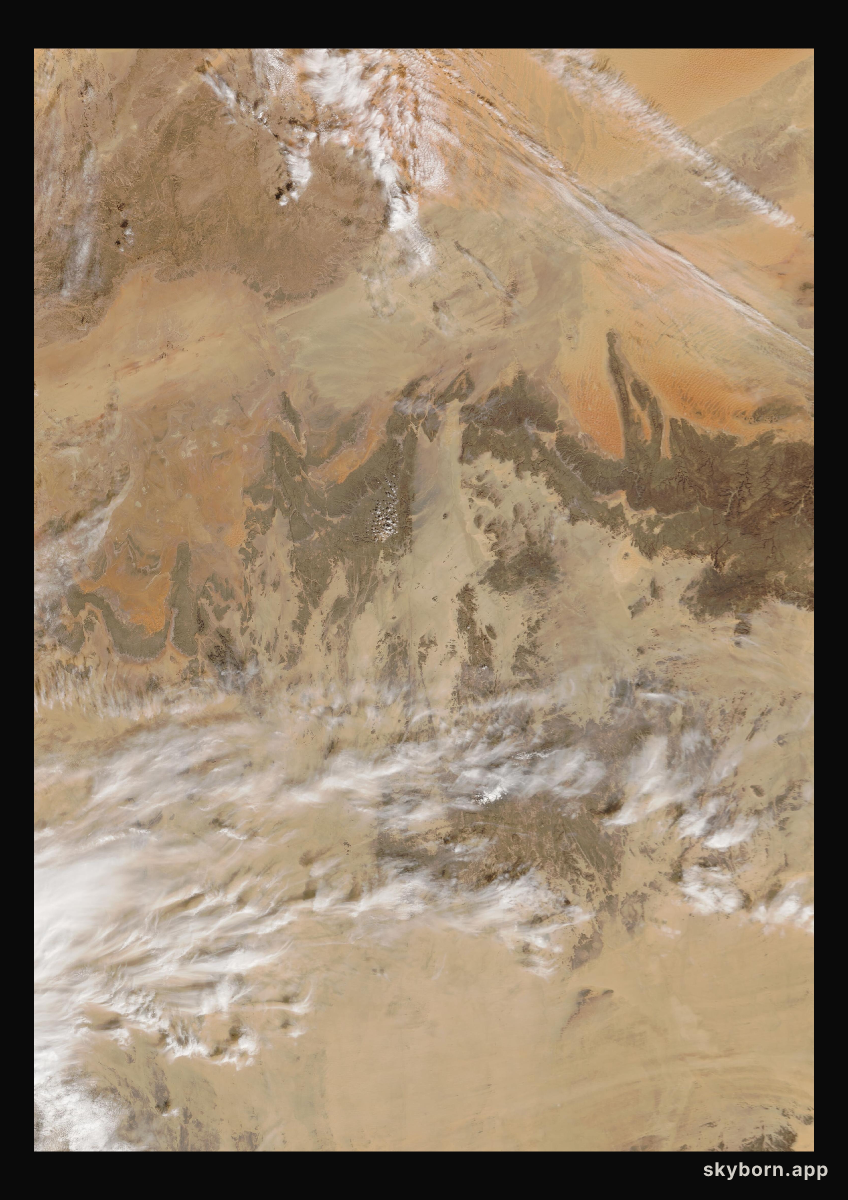 The Earth on 8 November 2006 · Sahara, Algeria
