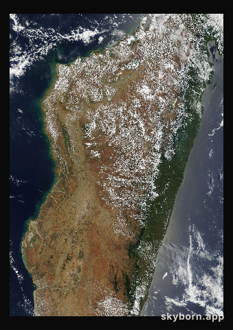 The Earth on 12 November 2006 · Madagascar