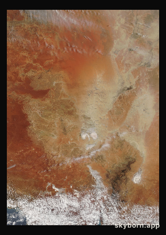 The Earth on 13 November 2006 · Lake Eyre, Australia