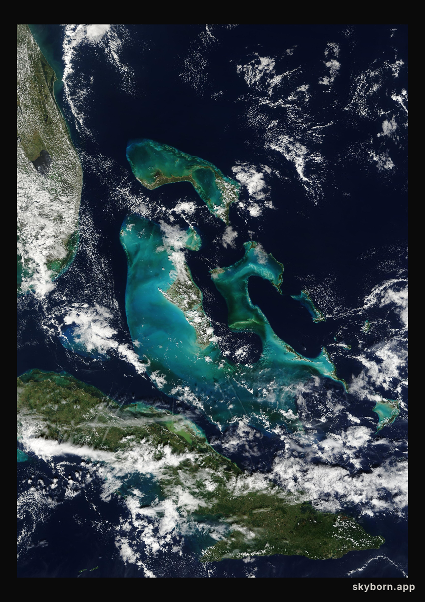 The Earth on 15 November 2006 · Bahamas
