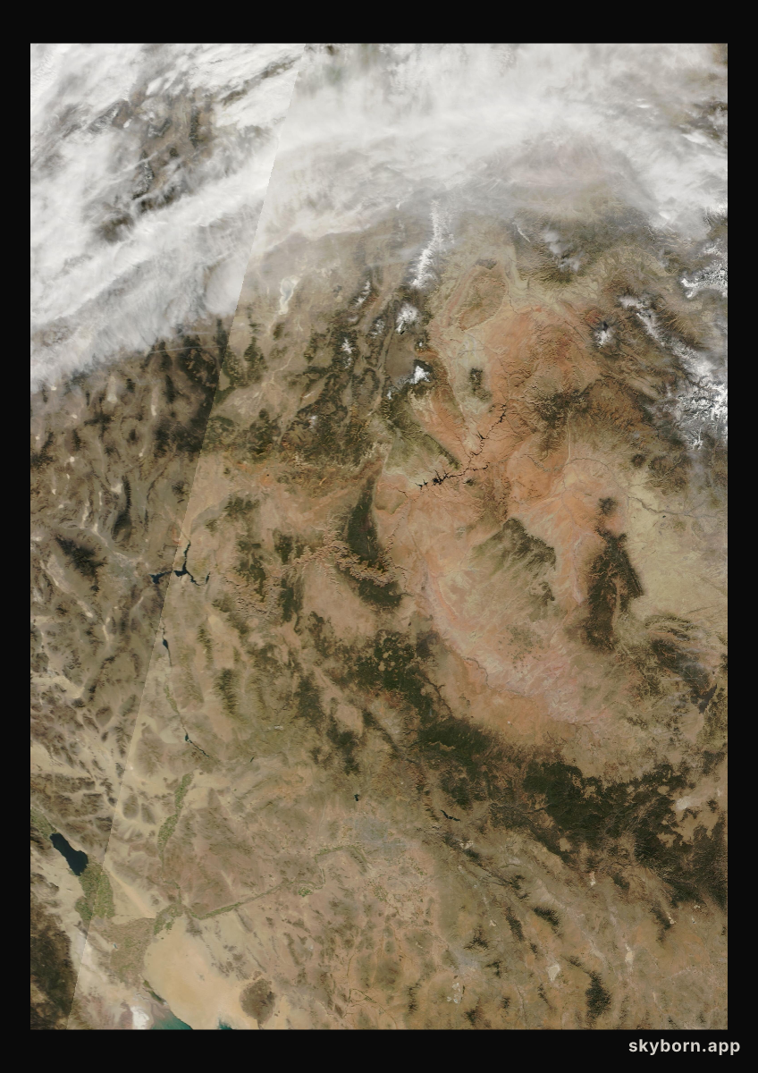 The Earth on 20 November 2006 · Colorado Plateau