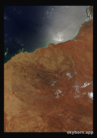 The Earth on 5 December 2006 · Pilbara, Western Australia