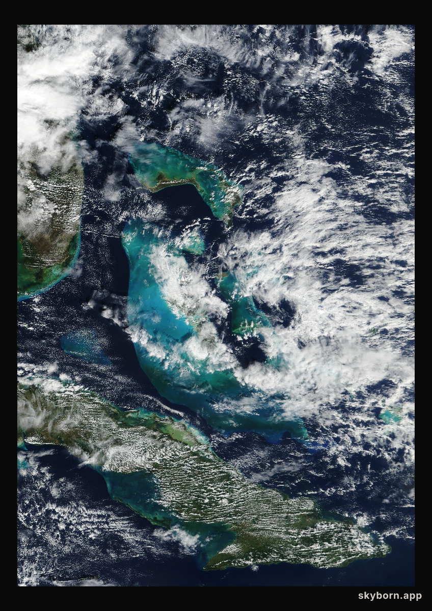 The Earth on 13 December 2006 · Bahamas