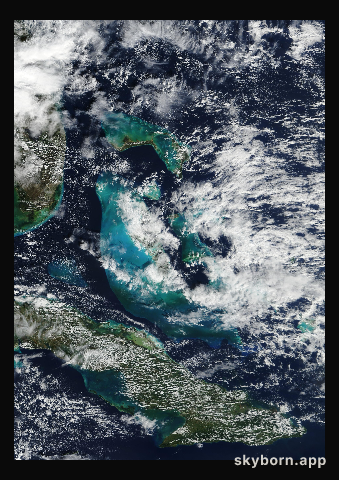 The Earth on 13 December 2006 · Bahamas