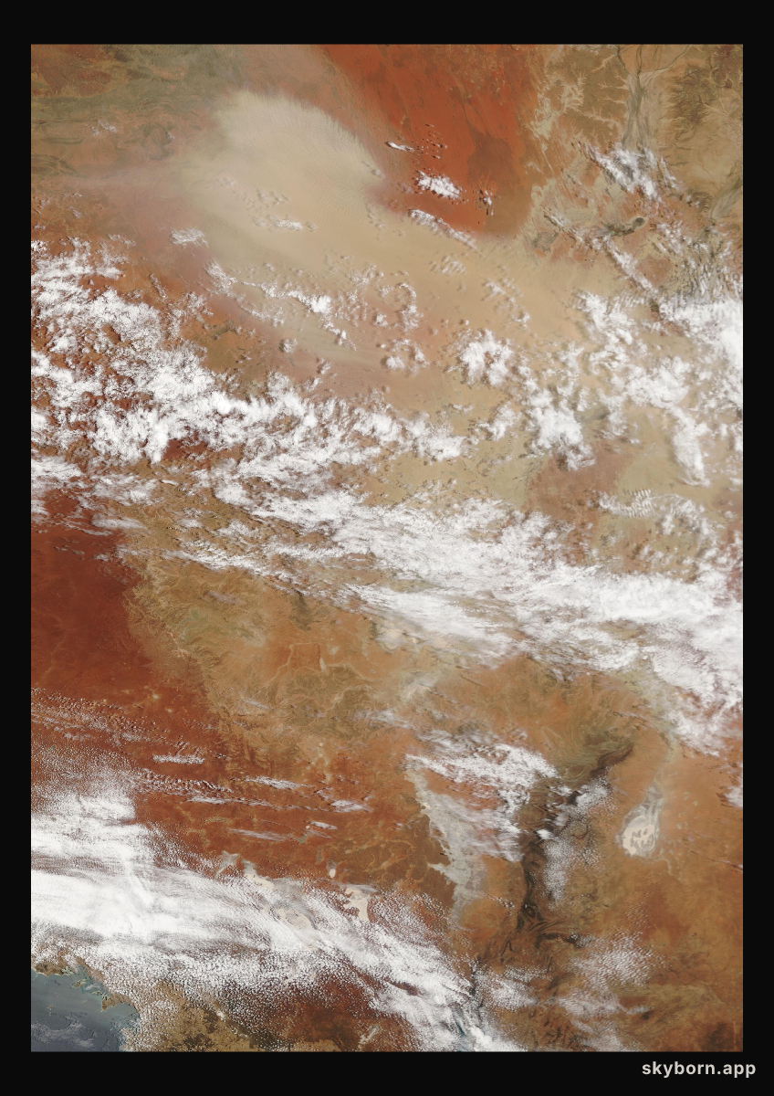 The Earth on 15 December 2006 · Lake Eyre, Australia