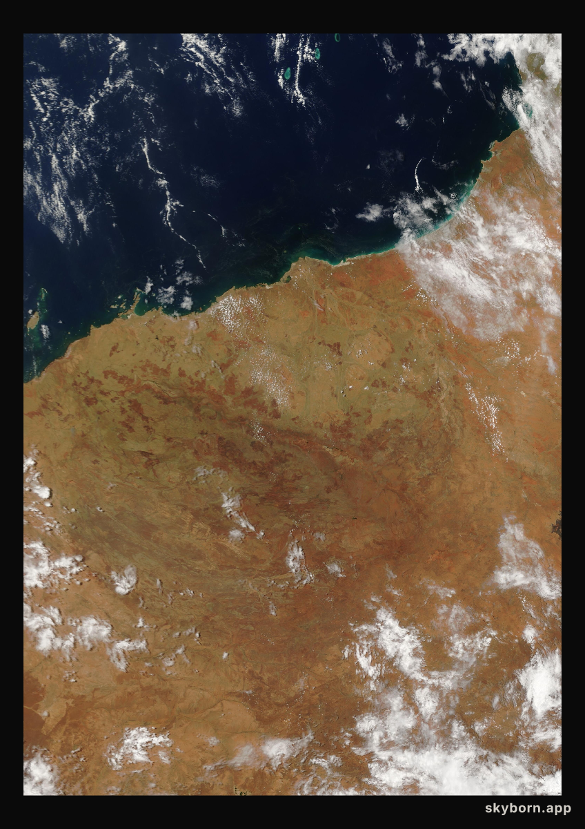 The Earth on 18 December 2006 · Pilbara, Western Australia
