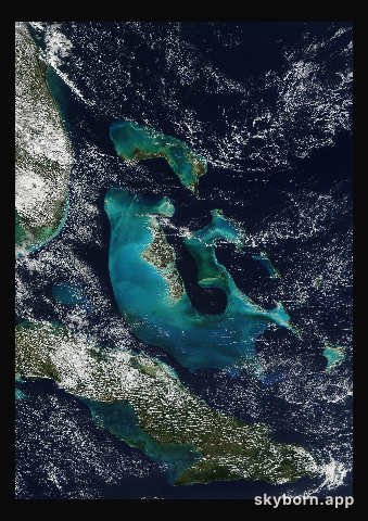 The Earth on 31 December 2006 · Bahamas