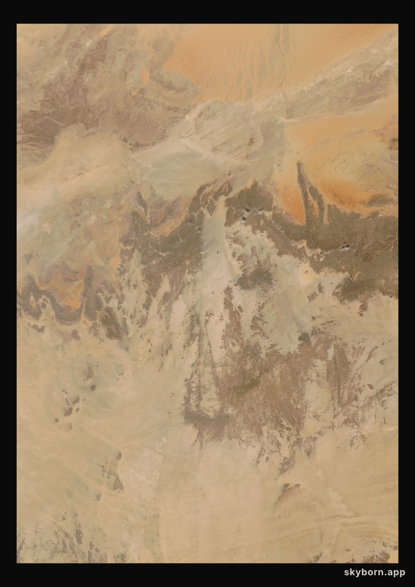 The Earth on 3 January 2007 · Sahara, Algeria