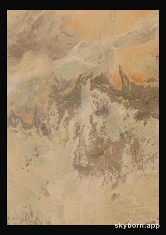 The Earth on 3 January 2007 · Sahara, Algeria