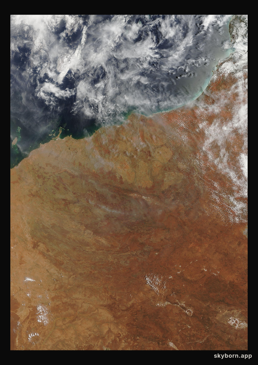 The Earth on 15 January 2007 · Pilbara, Western Australia