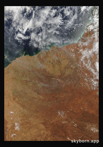 The Earth on 15 January 2007 · Pilbara, Western Australia