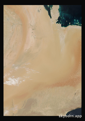 The Earth on 16 February 2007 · Empty Quarter, Arabia