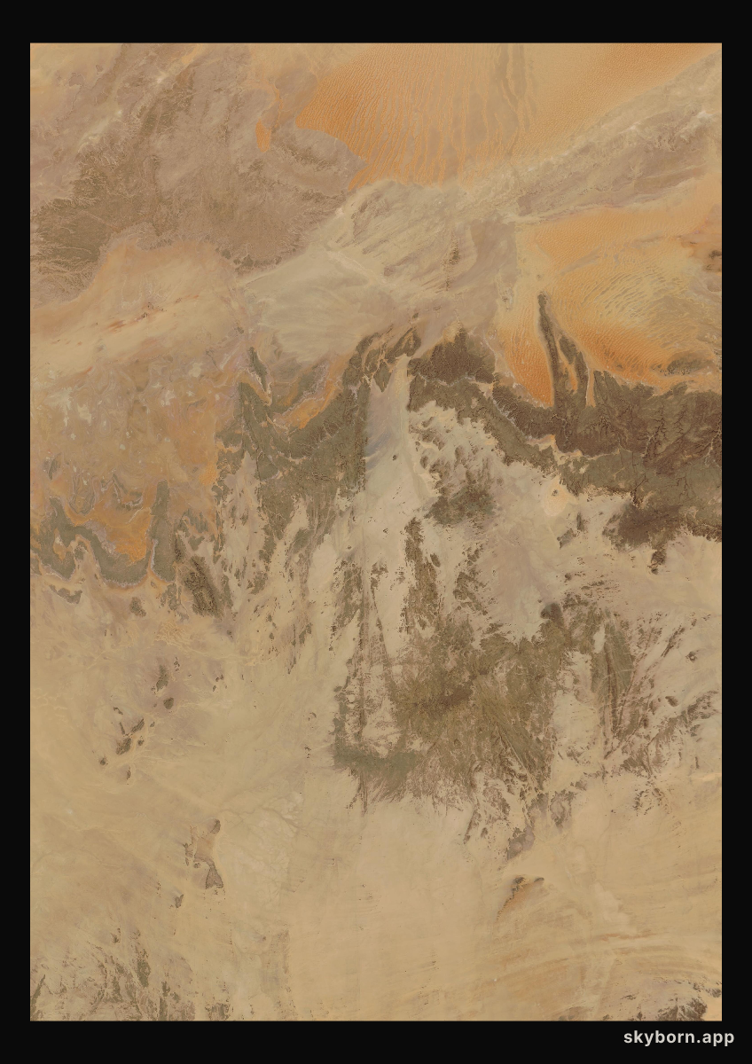The Earth on 2 March 2007 · Sahara, Algeria