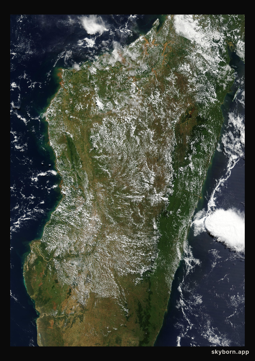 The Earth on 22 March 2007 · Madagascar