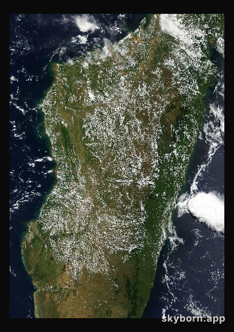 The Earth on 22 March 2007 · Madagascar