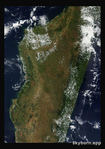 The Earth on 29 March 2007 · Madagascar