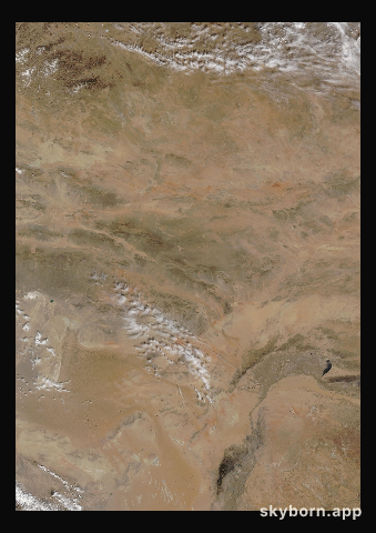 The Earth on 8 April 2007 · Gobi Desert