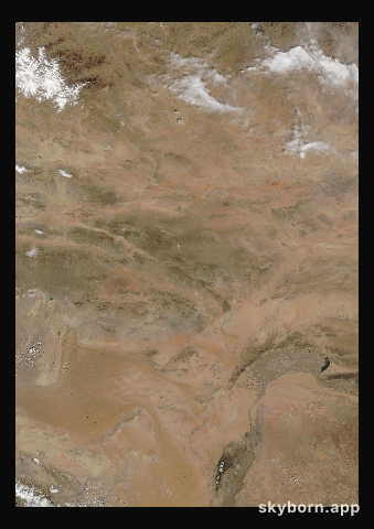 The Earth on 24 April 2007 · Gobi Desert