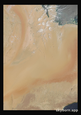 The Earth on 26 April 2007 · Empty Quarter, Arabia