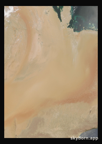 The Earth on 5 May 2007 · Empty Quarter, Arabia