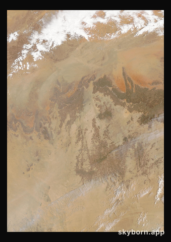 The Earth on 7 May 2007 · Sahara, Algeria