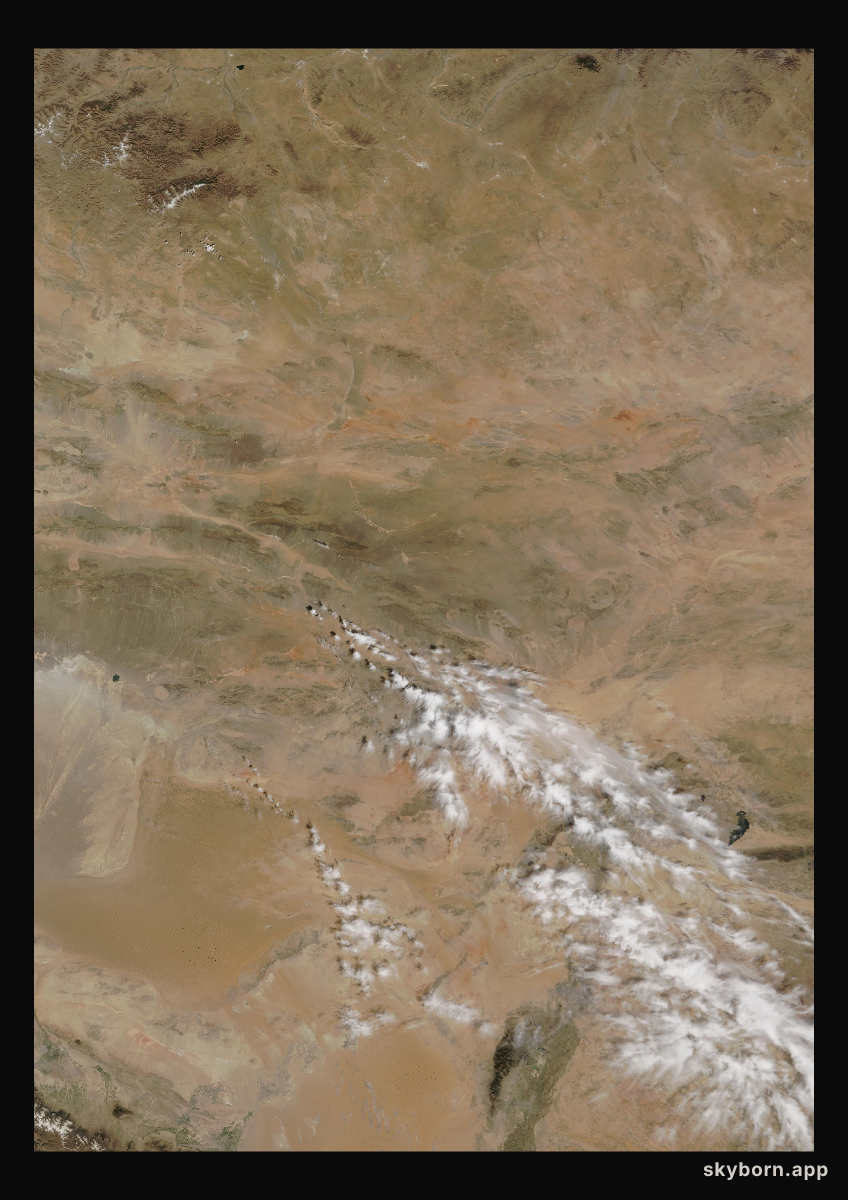The Earth on 17 May 2007 · Gobi Desert