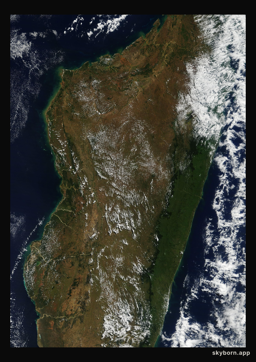 The Earth on 21 May 2007 · Madagascar
