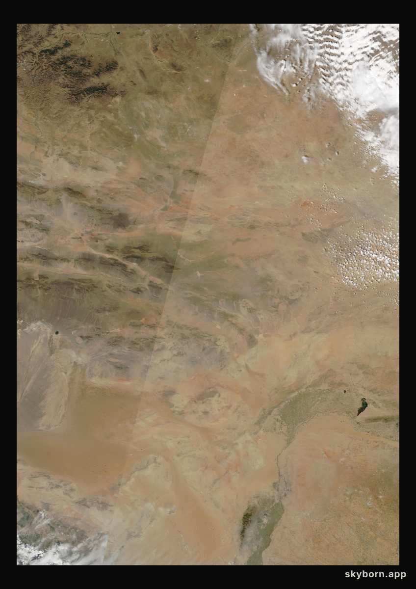 The Earth on 27 May 2007 · Gobi Desert