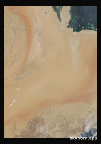 The Earth on 2 June 2007 · Empty Quarter, Arabia