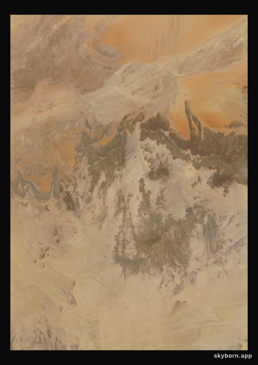 The Earth on 4 June 2007 · Sahara, Algeria