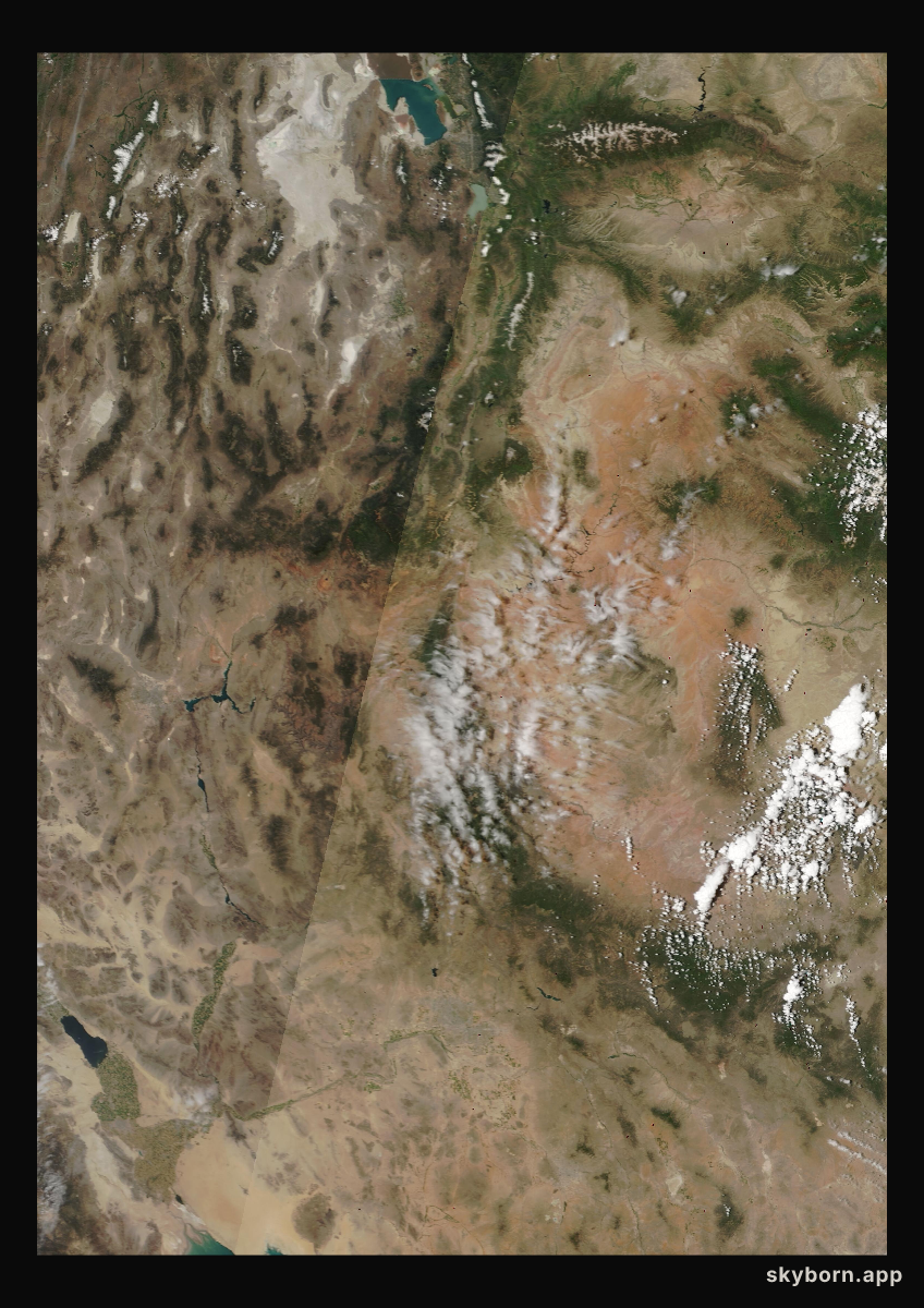 The Earth on 9 June 2007 · Colorado Plateau