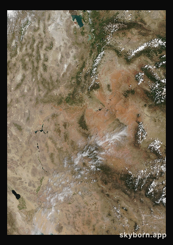 The Earth on 10 June 2007 · Colorado Plateau