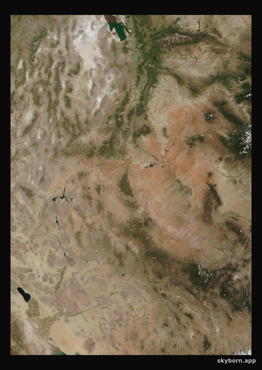 The Earth on 19 June 2007 · Colorado Plateau