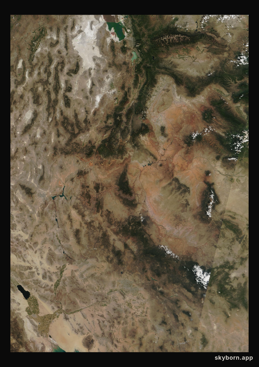 The Earth on 20 June 2007 · Colorado Plateau
