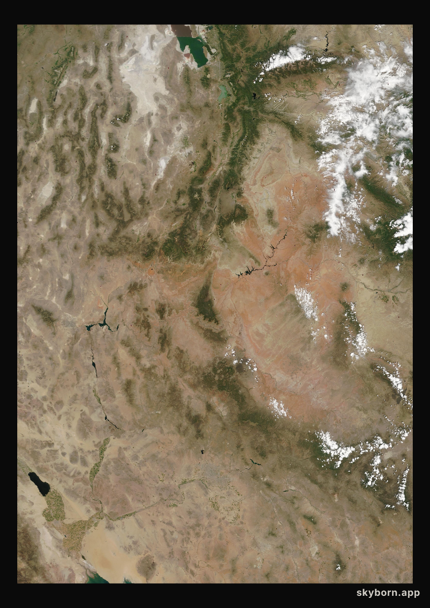 The Earth on 21 June 2007 · Colorado Plateau