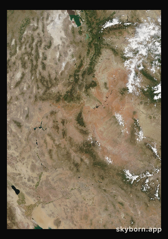 The Earth on 21 June 2007 · Colorado Plateau