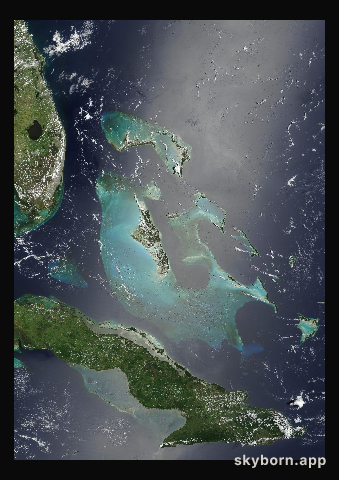 The Earth on 11 July 2007 · Bahamas
