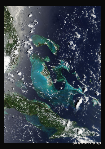 The Earth on 16 July 2007 · Bahamas